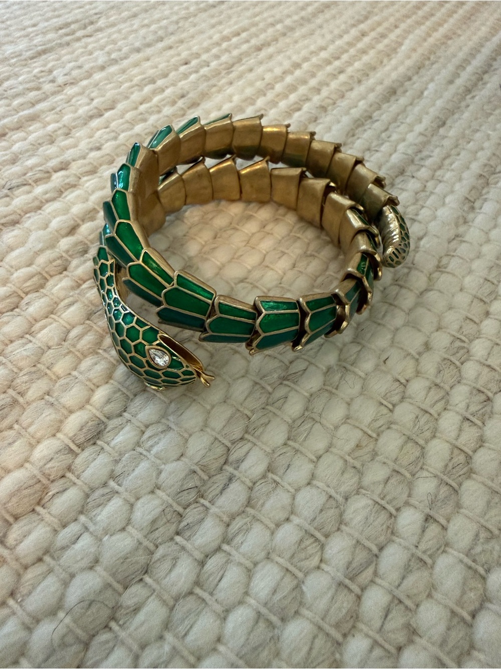 Vintage Snake Wrap Bracelet